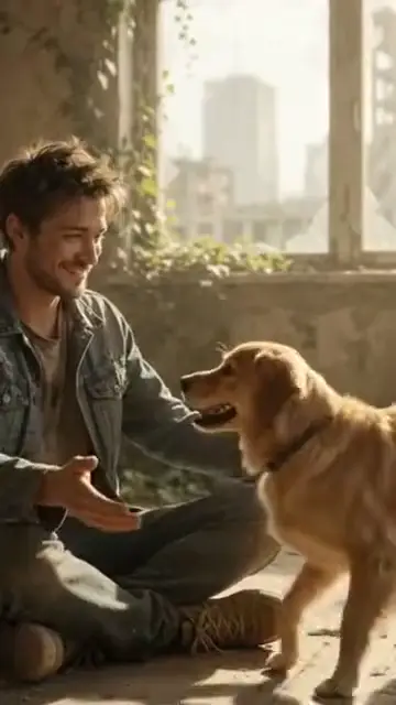 He saw a zombie, but it was his dog